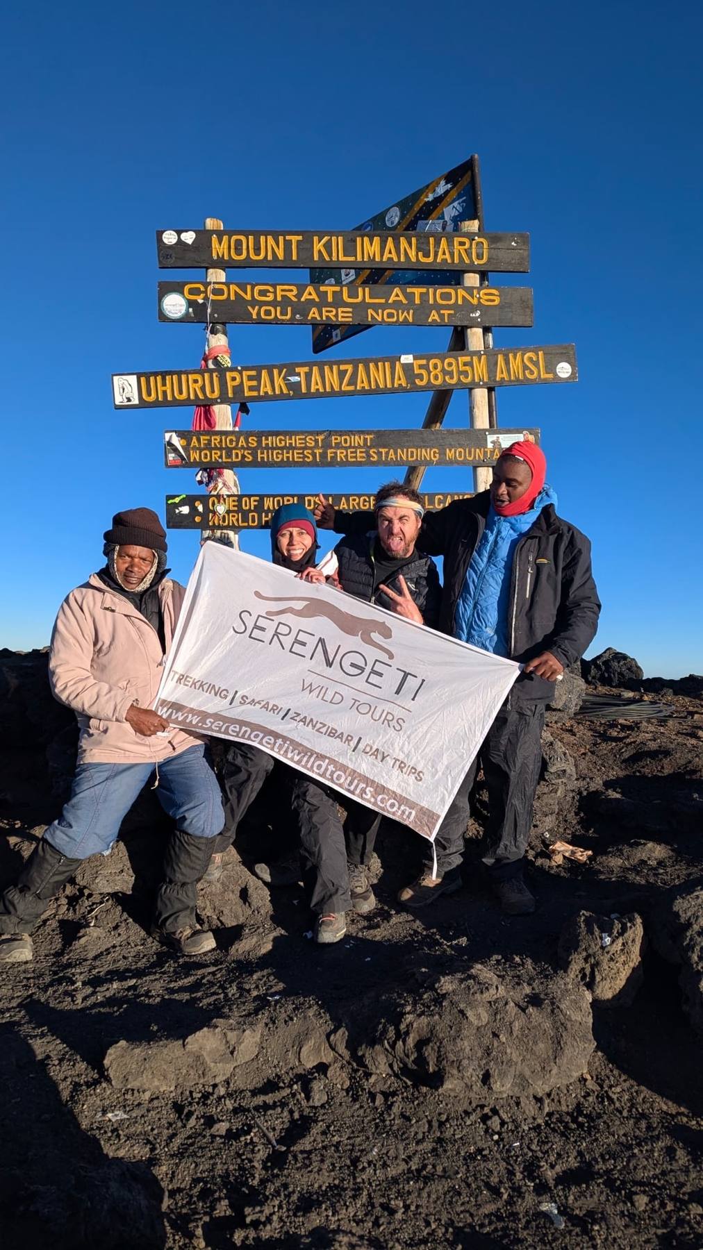 Guided Kilimanjaro climb to Uhuru Peak with Serengeti Wild Tours