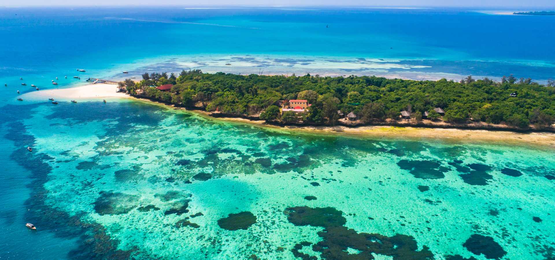 Prison Island off Stone Town during a Zanzibar boat excursion