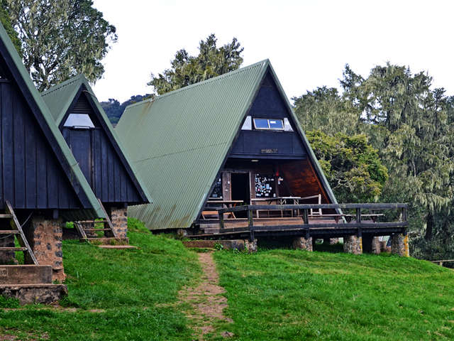 Mandara Huts on the Marangu Route of Mount Kilimanjaro